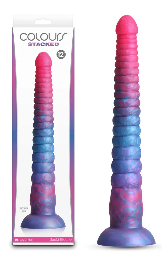 NS Novelties Stacked 12 Inch dildo ventosa 30,6 cm