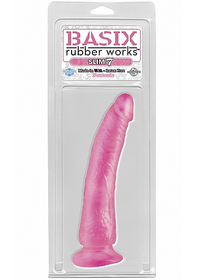 Basix Slim 7 Dong dildo realistico con ventosa