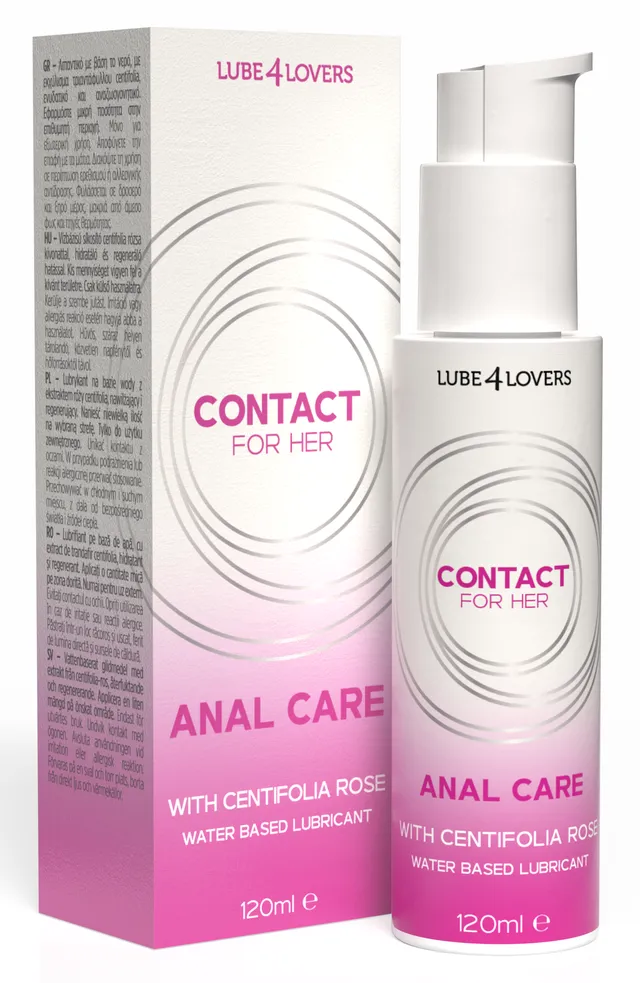 Lube4Lovers Anal Care lubrificante anale 120 ml rosa