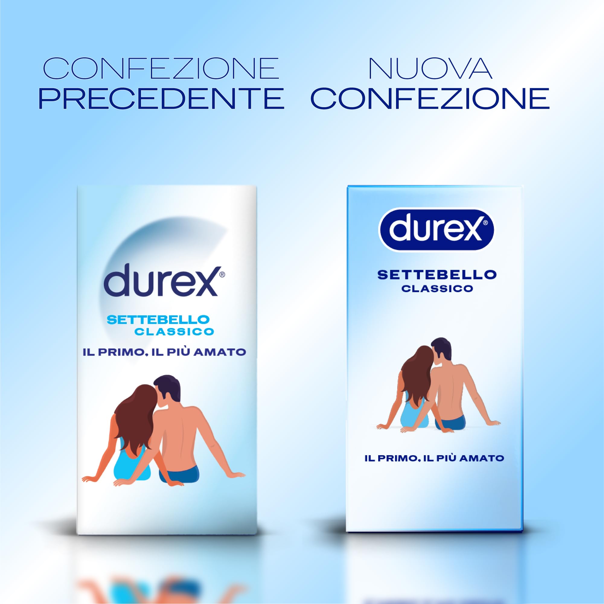 Durex Settebello Classico preservativi 27 pezzi lattice