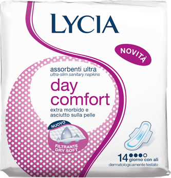 Lycia Day Comfort assorbenti ultrasottili ali flusso normale
