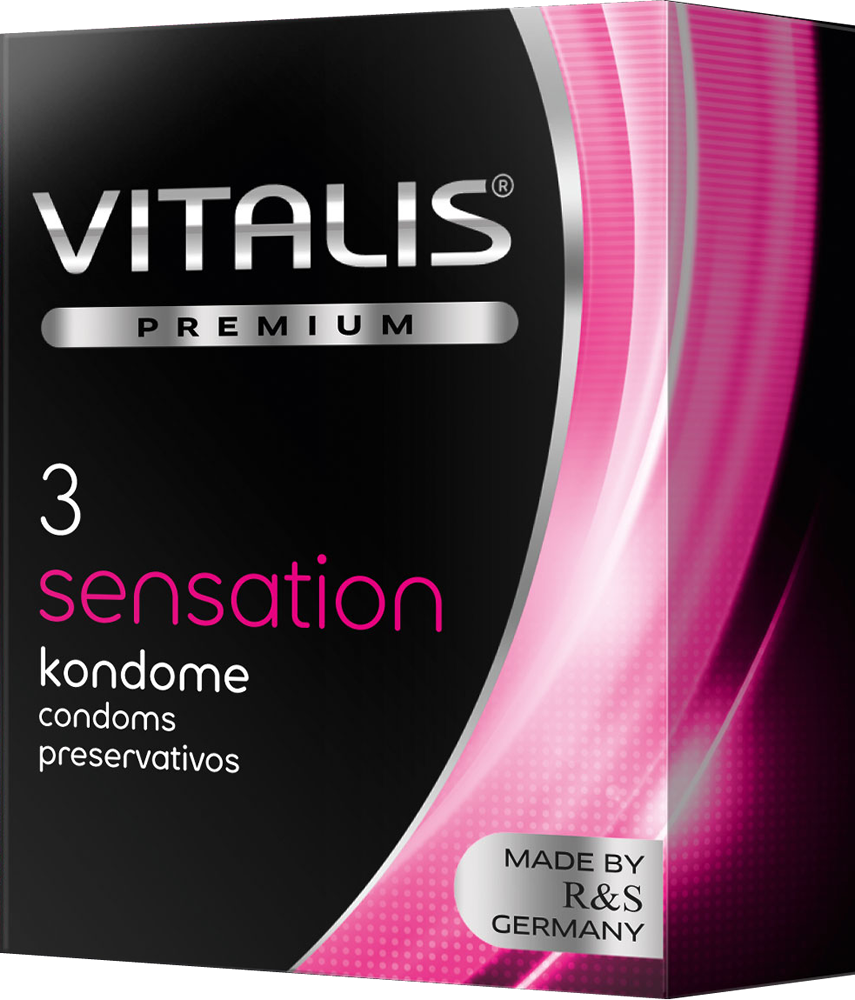 Vitalis Sensation preservativi stimolanti pieghe rosa
