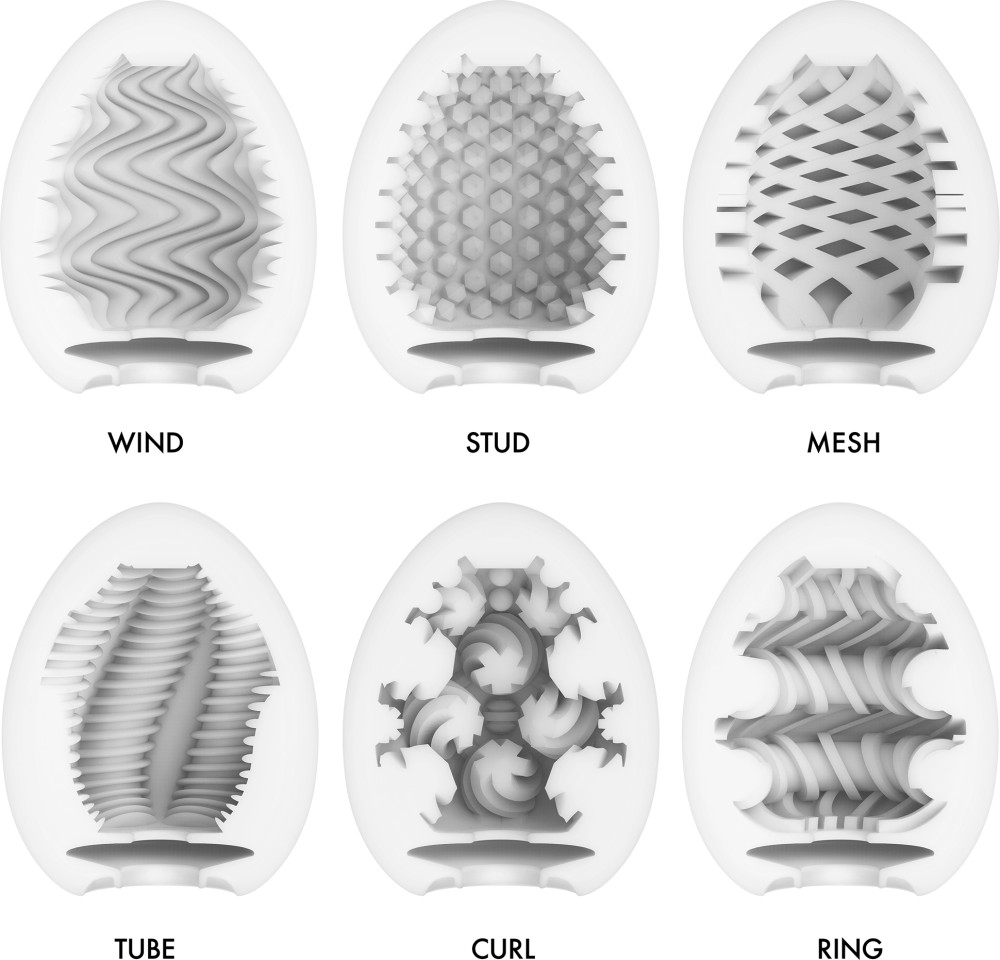 Tenga Egg Variety Pack Wonder masturbatore 6 ovetti