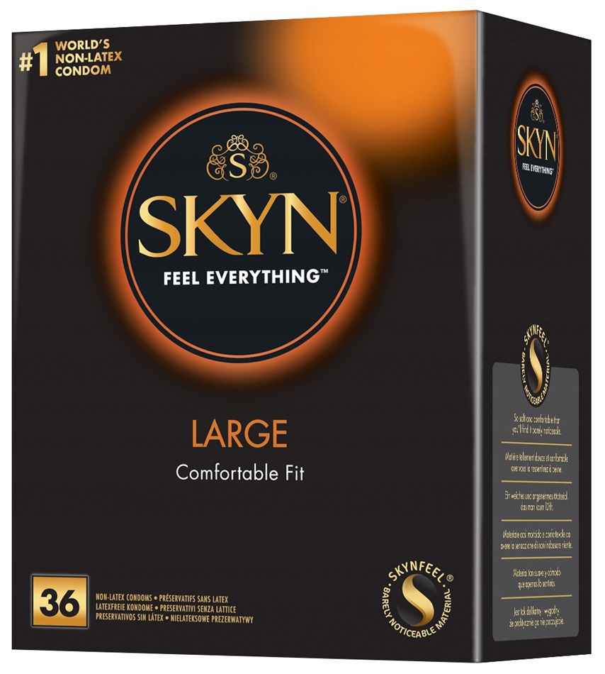 Skyn Large preservativi sensoprene large 36 pezzi anallergici