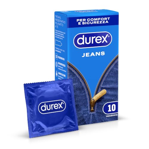 Durex Settebello Jeans Regular preservativi 40 pezzi 56 mm