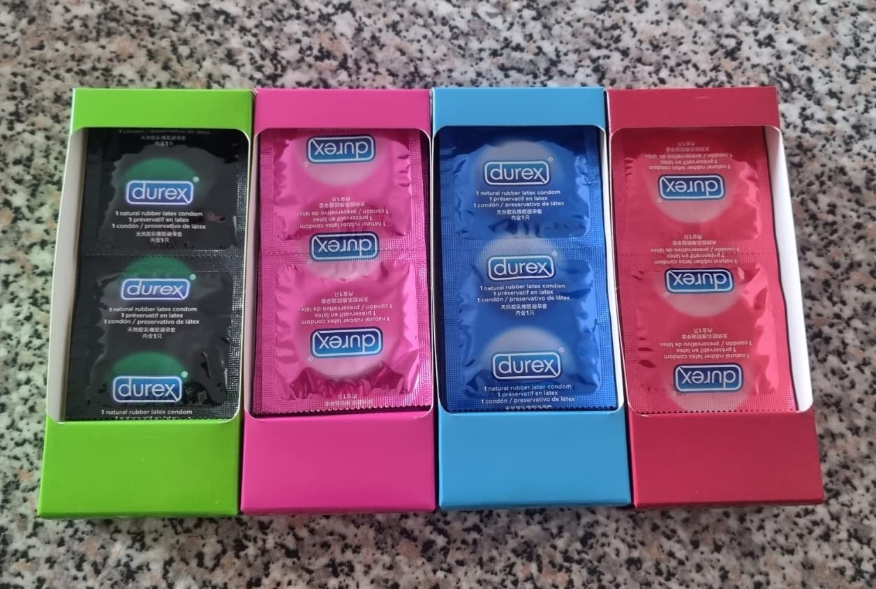 Durex Surprise Me preservativi assortiti 40 pz rilievi