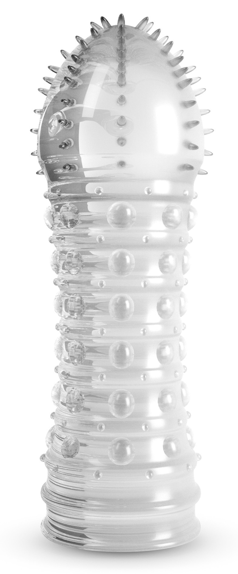 Crushious Dotted guaina per pene in TPE 15,5 cm