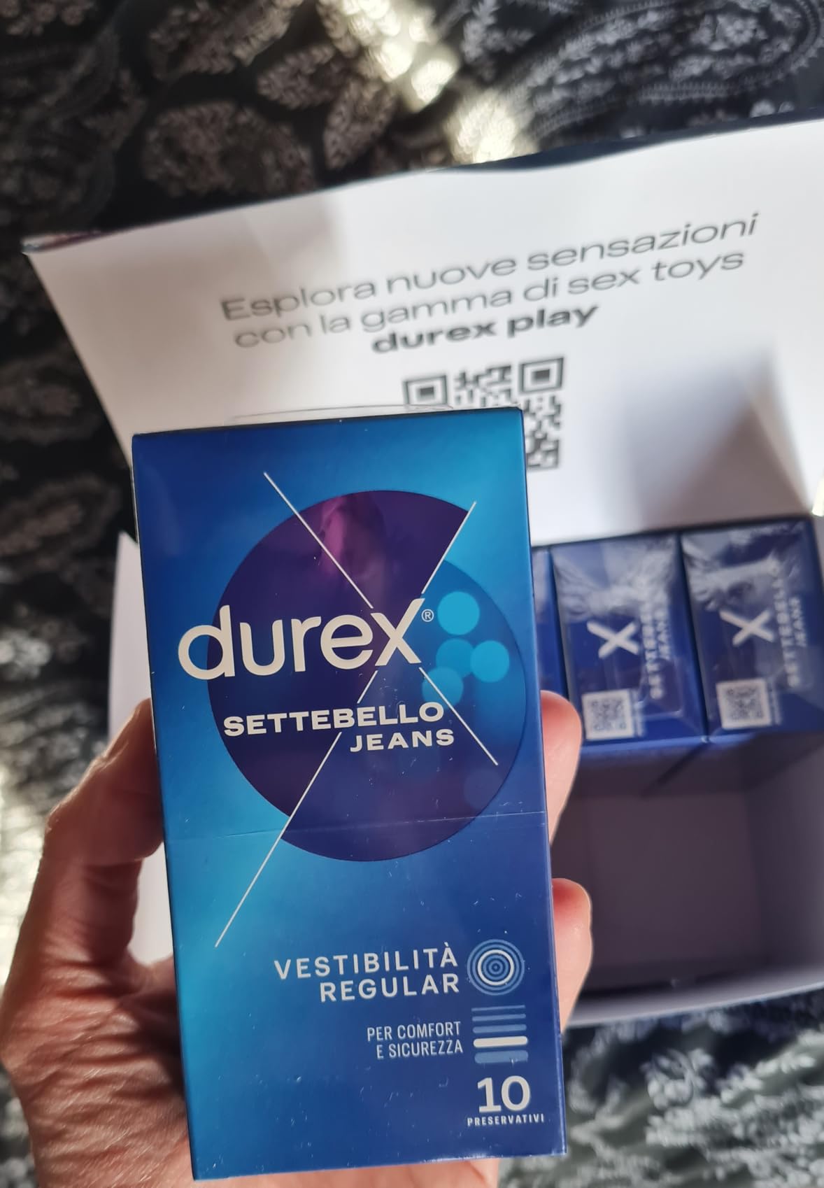 Durex Settebello Jeans Preservativi 100 Pezzi Classici