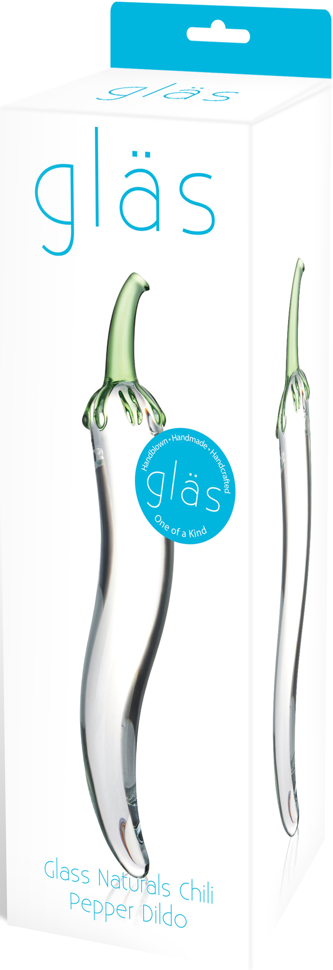 Glas Naturals Chili Peppers dildo in vetro borosilicato