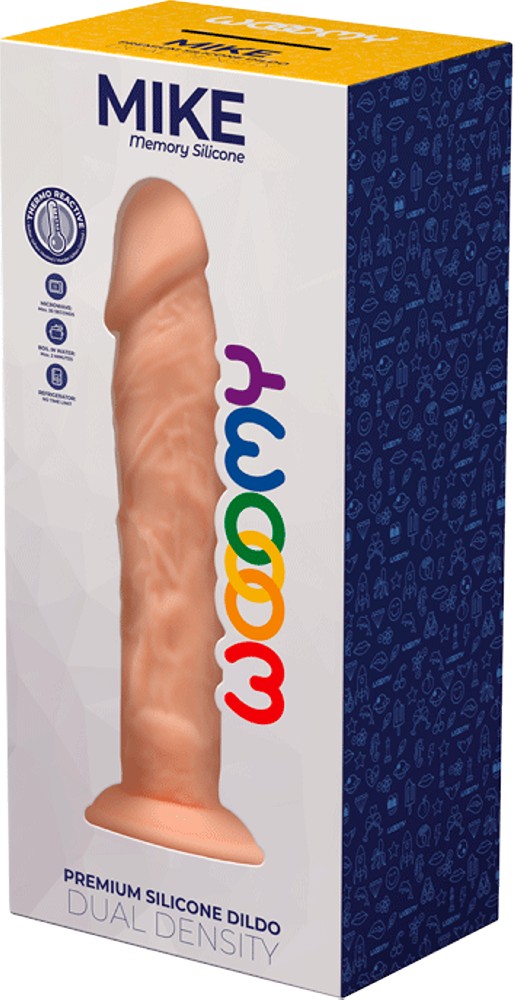 Wooomy Mike dildo realistico con ventosa silicone
