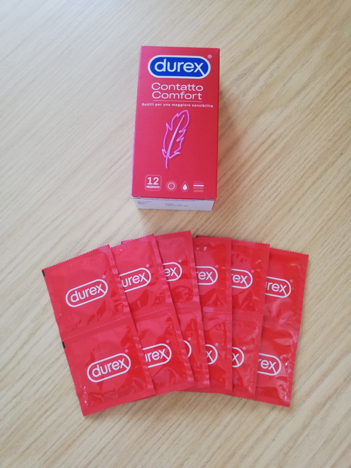 Durex Contatto Comfort preservativi sottili 6 pz lubrificati