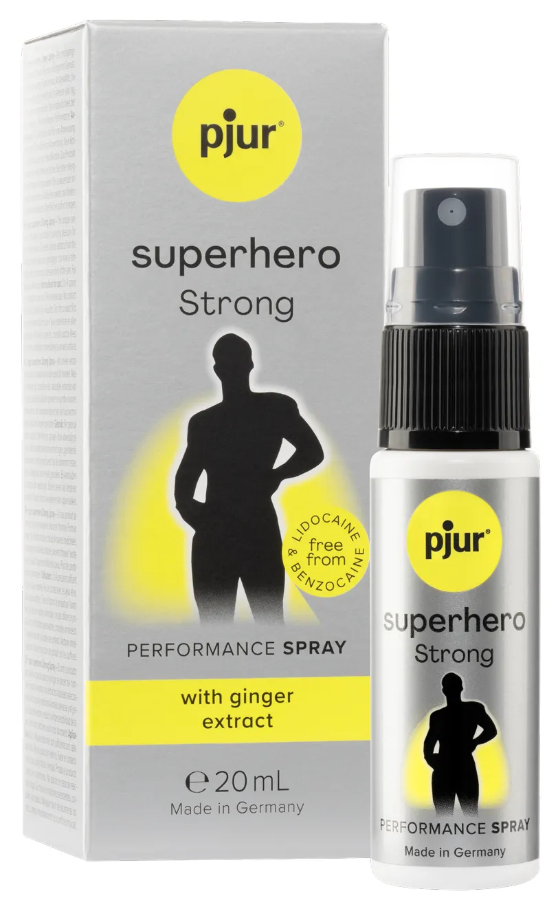 Pjur Superhero Strong spray ritardante per lui zenzero