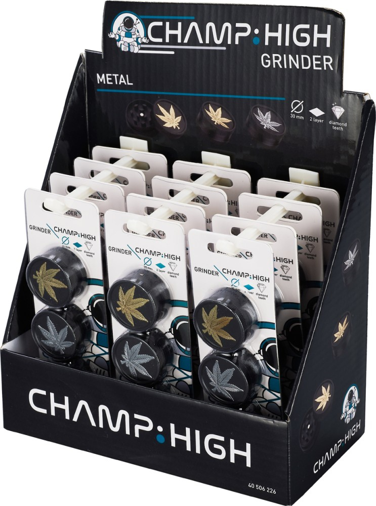 Champ High Grinder 30 mm metallo 3 pezzi