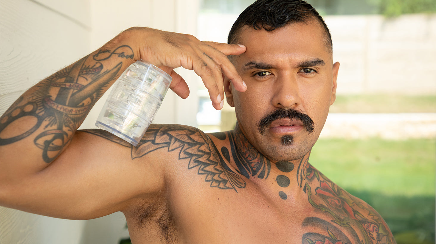 Fleshjack Boomer Banks Quickshot masturbatore bocca e sedere