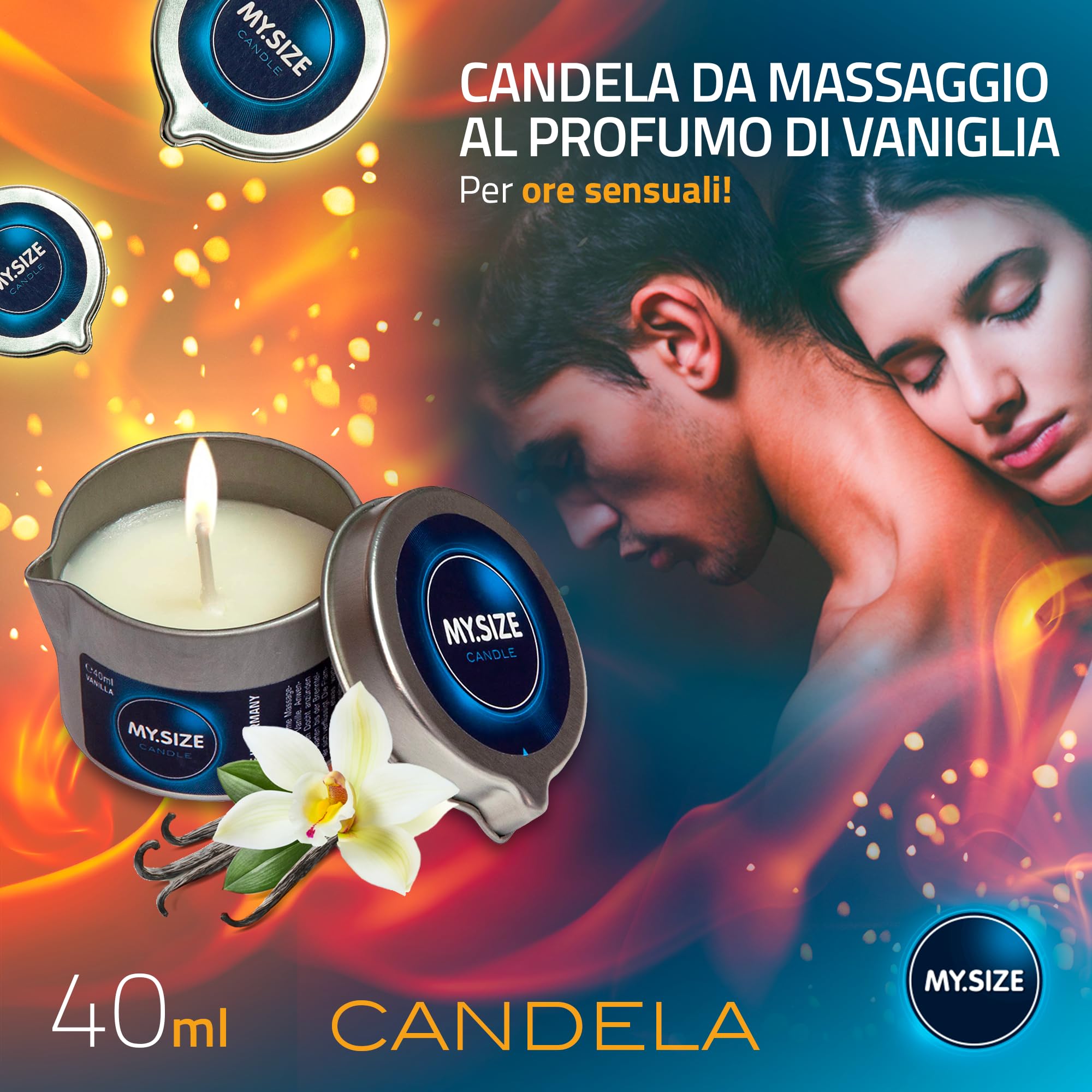 MY.SIZE PRO candela massaggi vaniglia 40 ml cocco