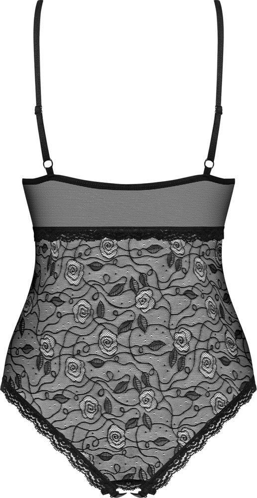 Obsessive 818-TED-1 body sexy in pizzo trasparente