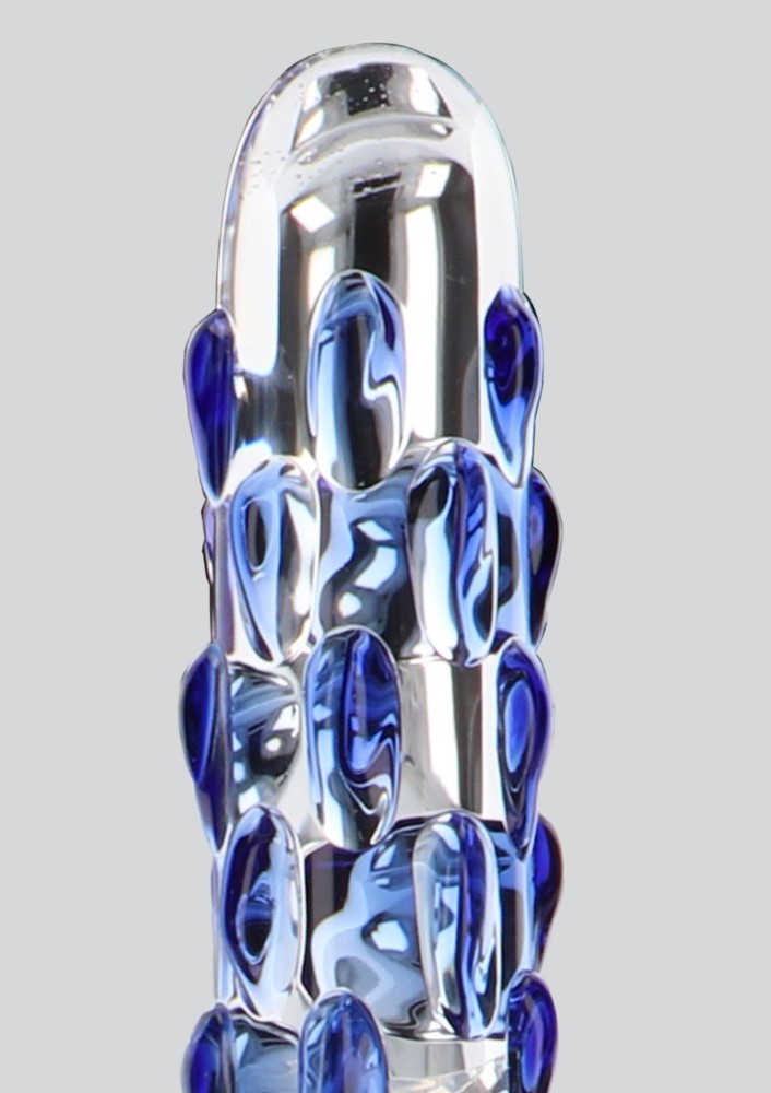ToyJoy Glass Worxx Diamond Dazzler dildo vetro rilievi