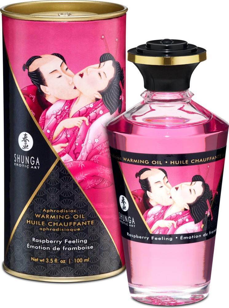 Shunga Aphrodisiac Oil Raspberry olio massaggio 100 ml