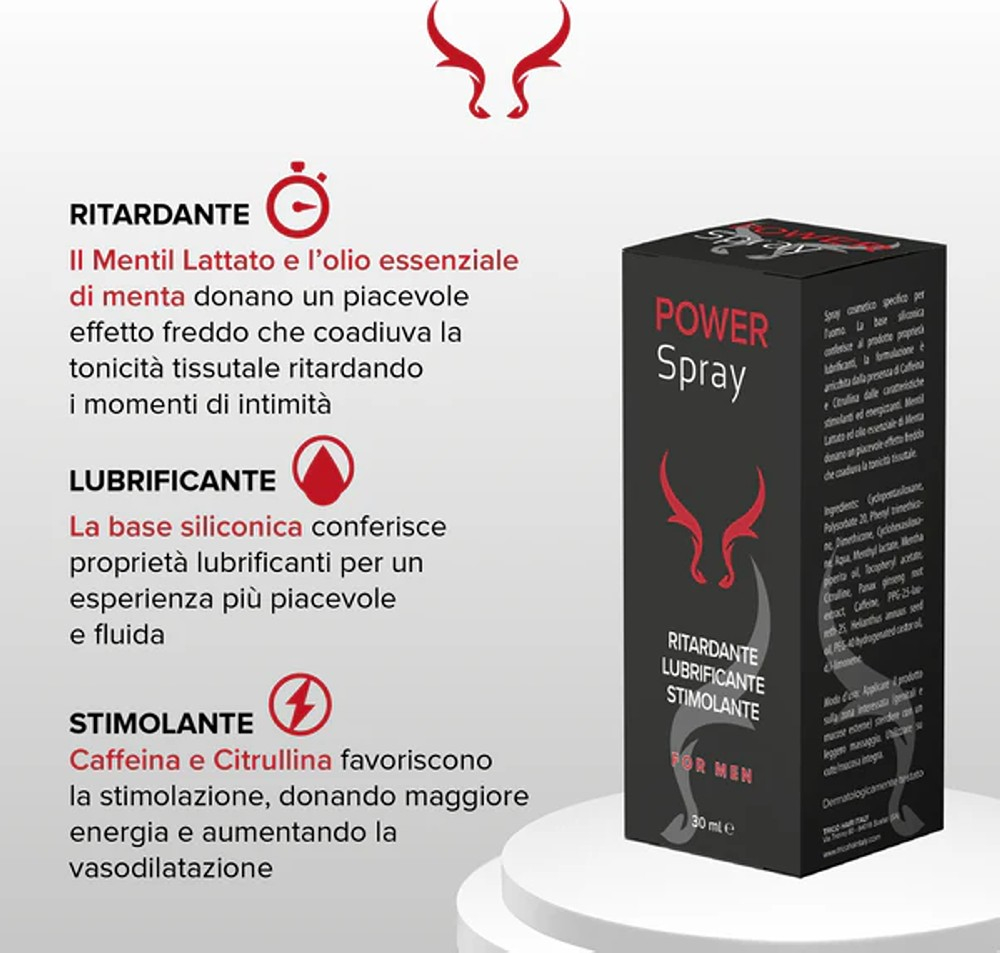 Power Spray 3in1 spray ritardante 30 ml menta