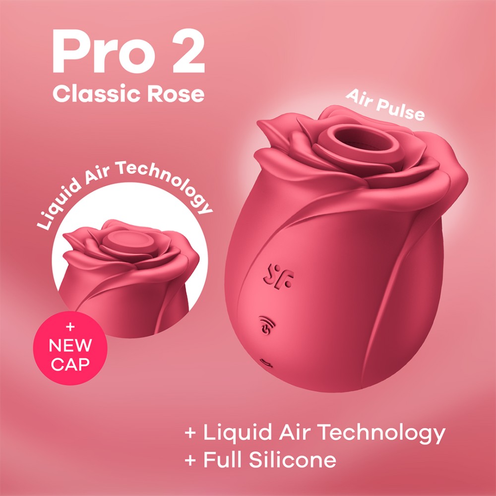 Satisfyer Pro 2 Classic Rose stimolatore clitorideo rosa