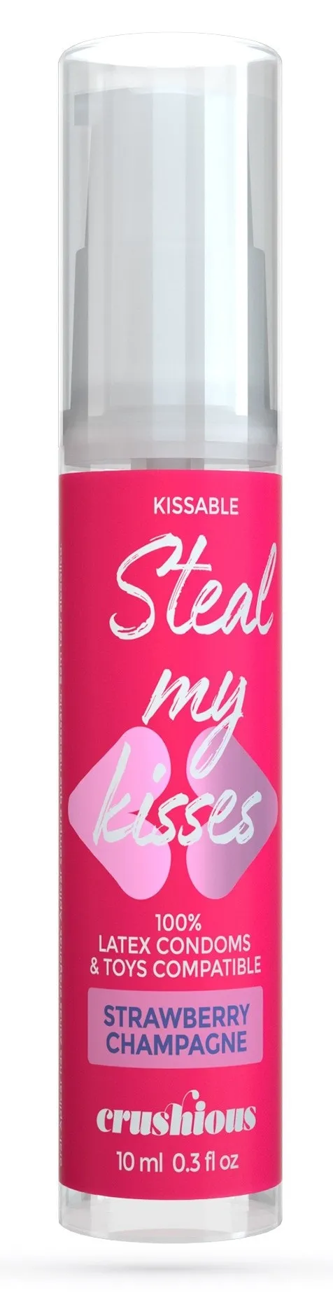 Crushious Steal My Kisses lubrificante commestibile 10 ml base acqua