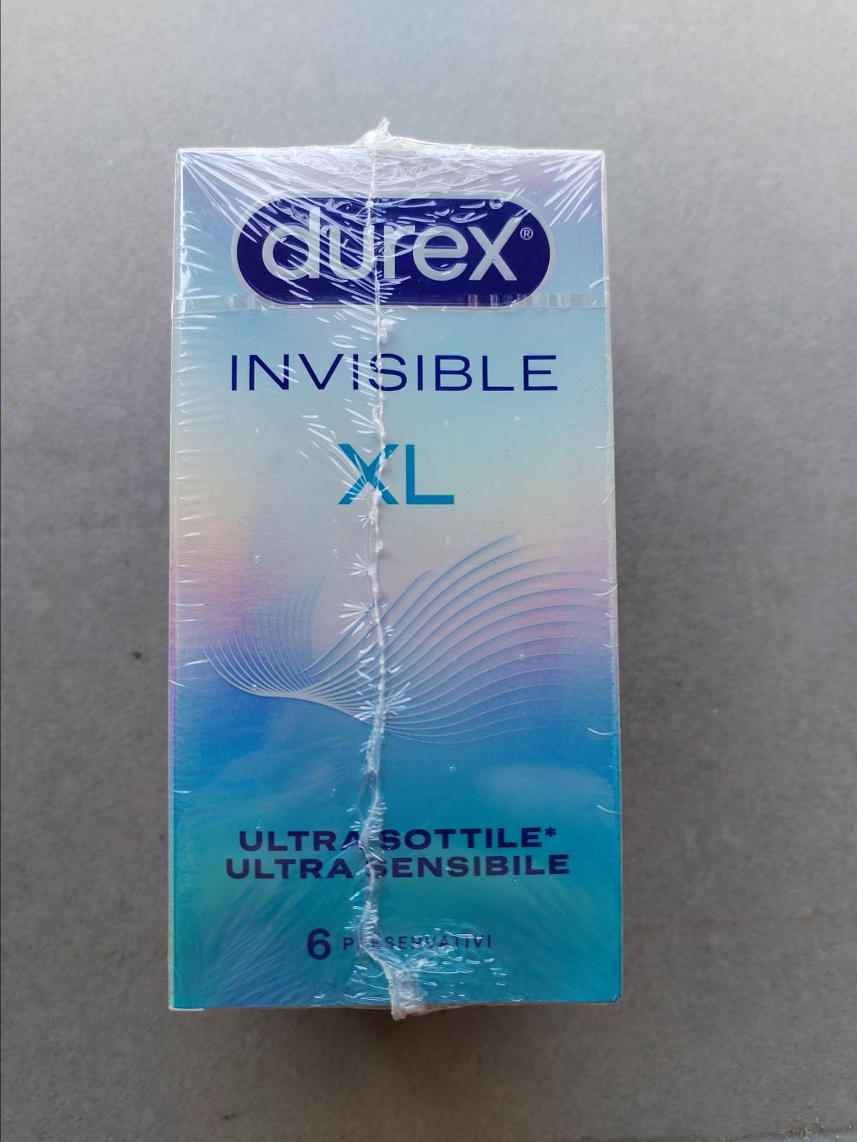 Durex Invisible XL preservativi 18 pezzi misura 60 mm