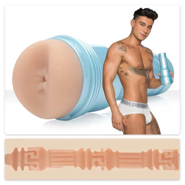 Fleshjack Boys Ricky Roman masturbatore anale Dolce