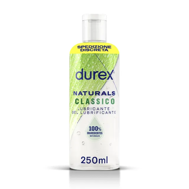 Durex Naturals Pure Gel Lubrificante 250 ml Naturale