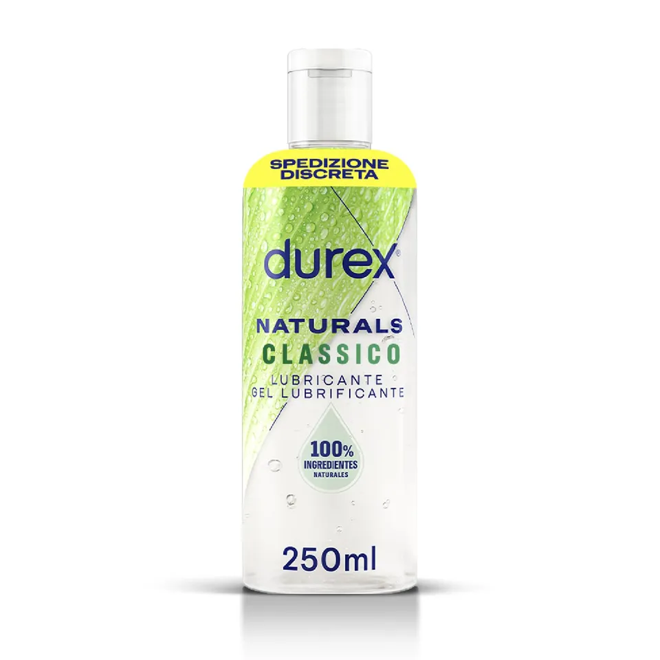 Durex Naturals Pure Gel Lubrificante 250 ml Naturale