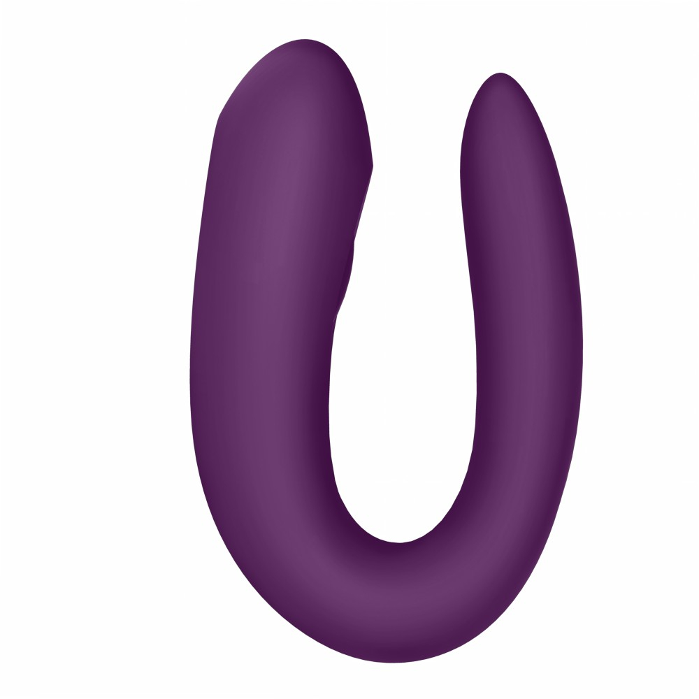 Satisfyer Double Joy stimolatore coppia viola