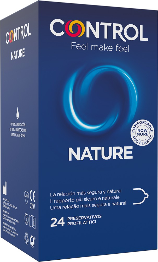 Control Nature preservativi classici 6 pezzi 54 mm anatomici