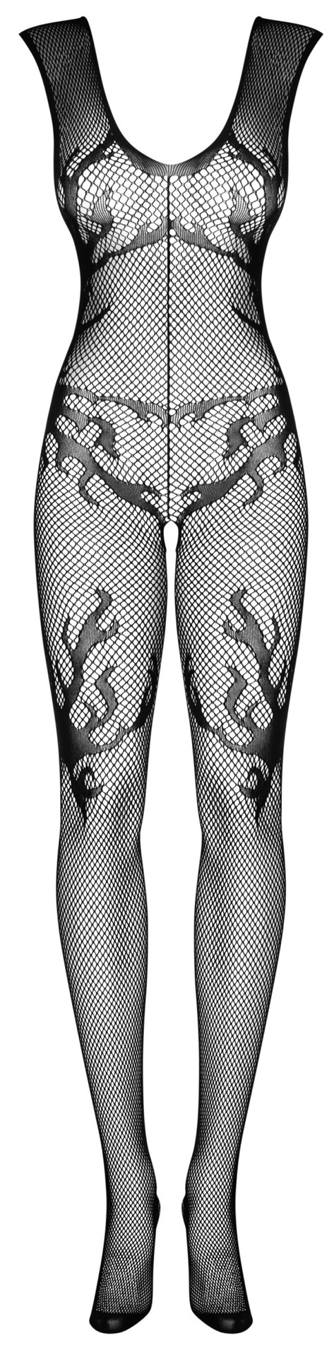 Obsessive F241 bodystocking a rete effetto vedo-non-vedo