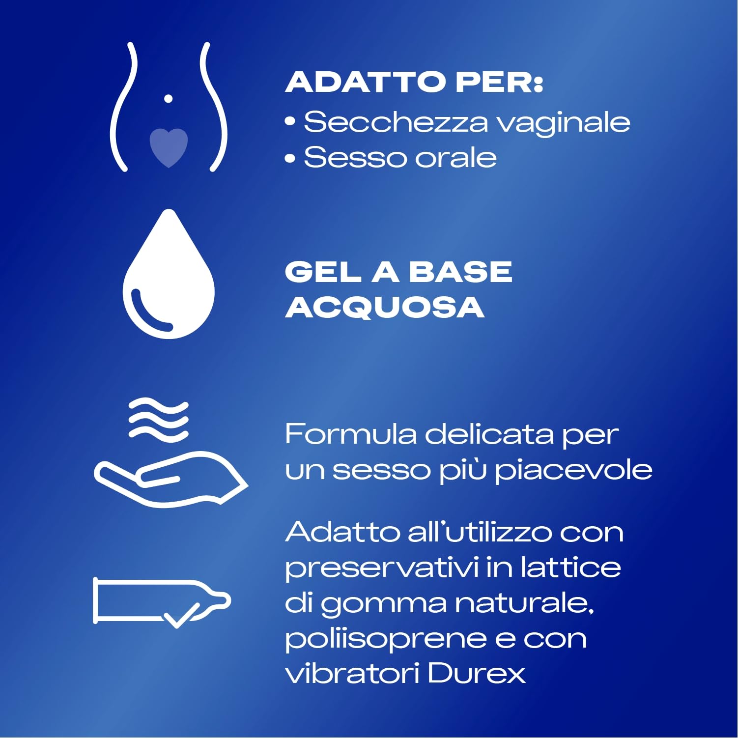 Durex Feel Gel Lubrificante Intimo 250 ml Classico