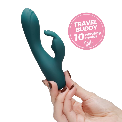 Crushious Lola mini vibratore rabbit silicone 14 cm