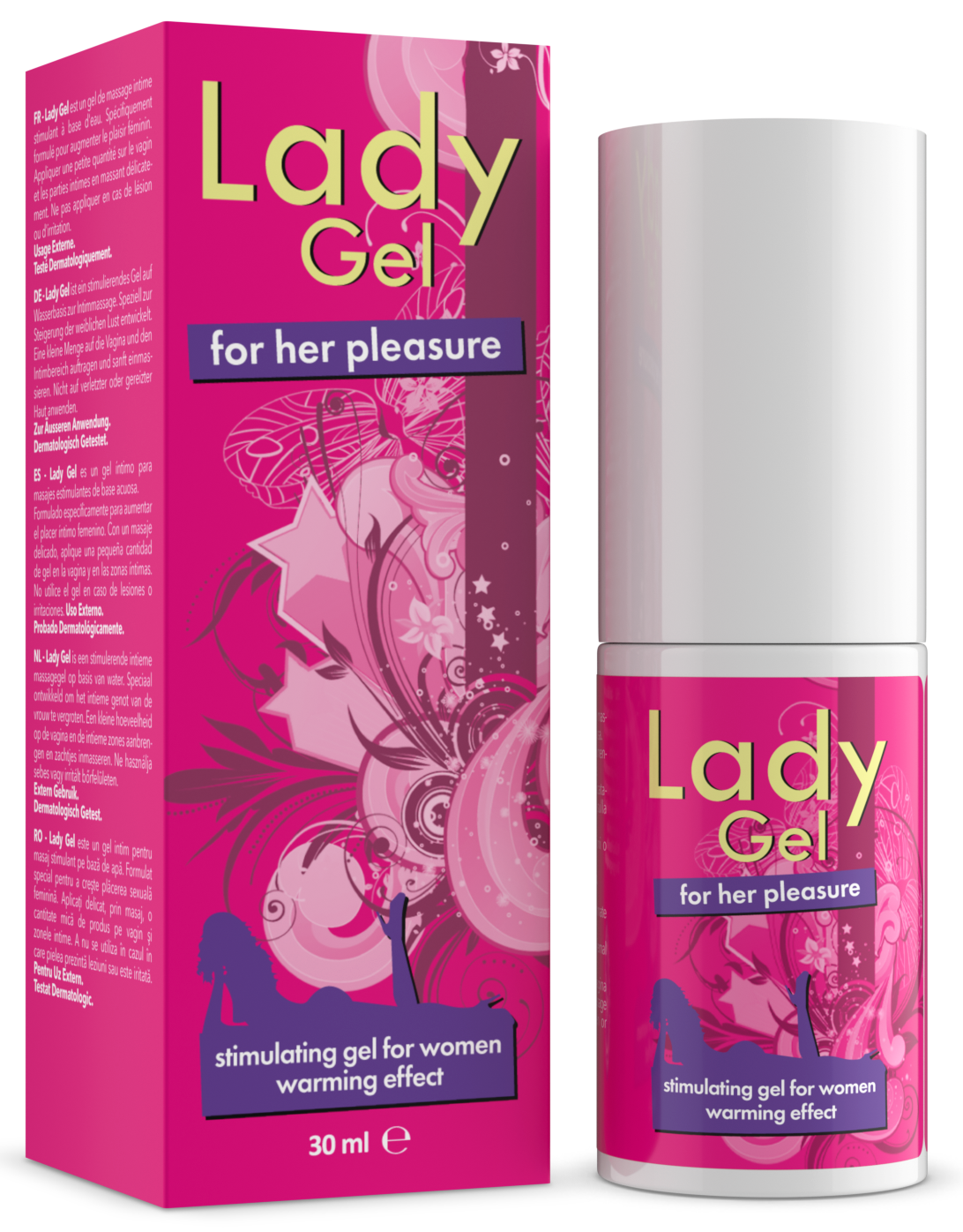 Lady Gel stimolante intimo per lei 30 ml