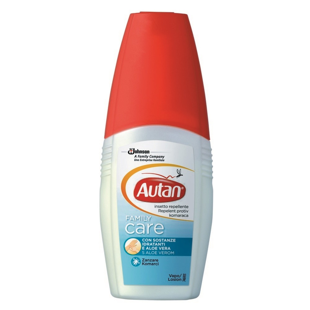 Autan Family Care Vapo spray antizanzare 100 ml 8 ore