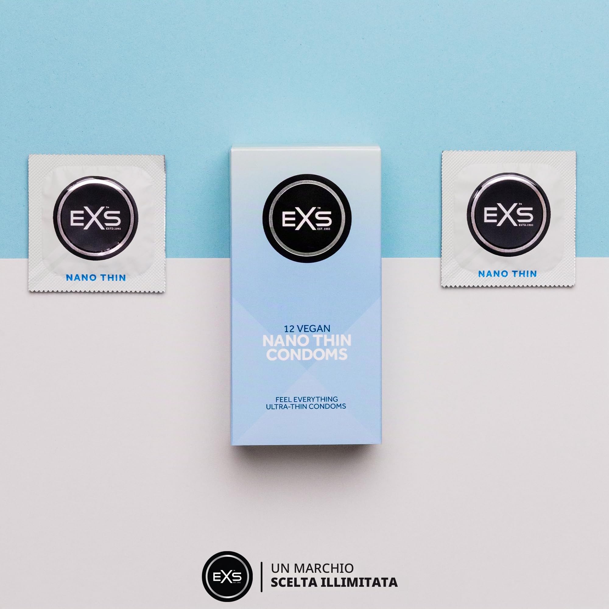 EXS Nano Thin preservativi 48 pz ultrasottili lattice