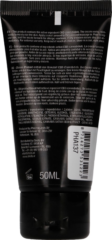 Shots Cannabis gel stimolante donna al CBD