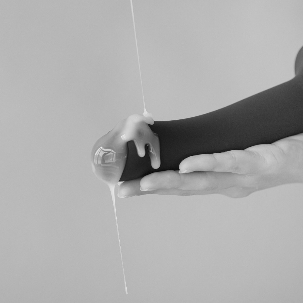 Strap-on-me Squirting Cum dildo semirealistico Nero S eiaculante