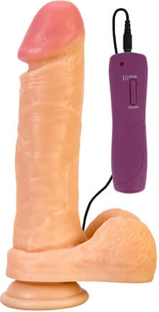 Alive Vibrating Bruno vibratore realistico telecomando PVC