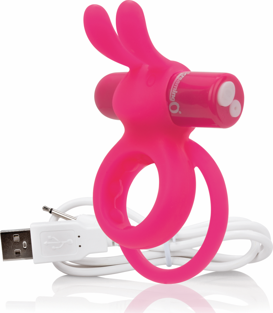 Screaming O Charged Ohare anello vibrante doppio rabbit