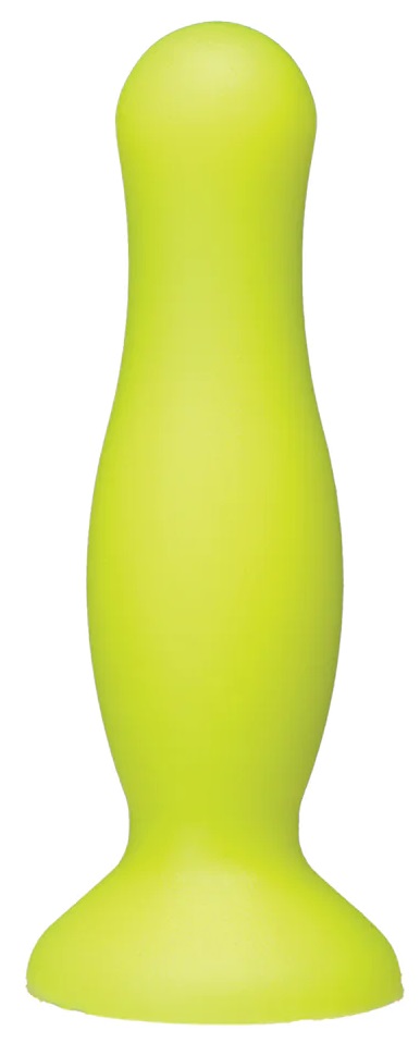 Doc Johnson American Pop plug anale silicone giallo 10 cm