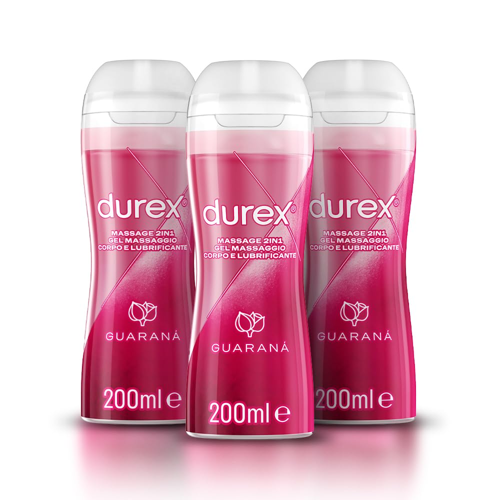 Durex Massage 2 in 1 lubrificante gel 200 ml base acqua