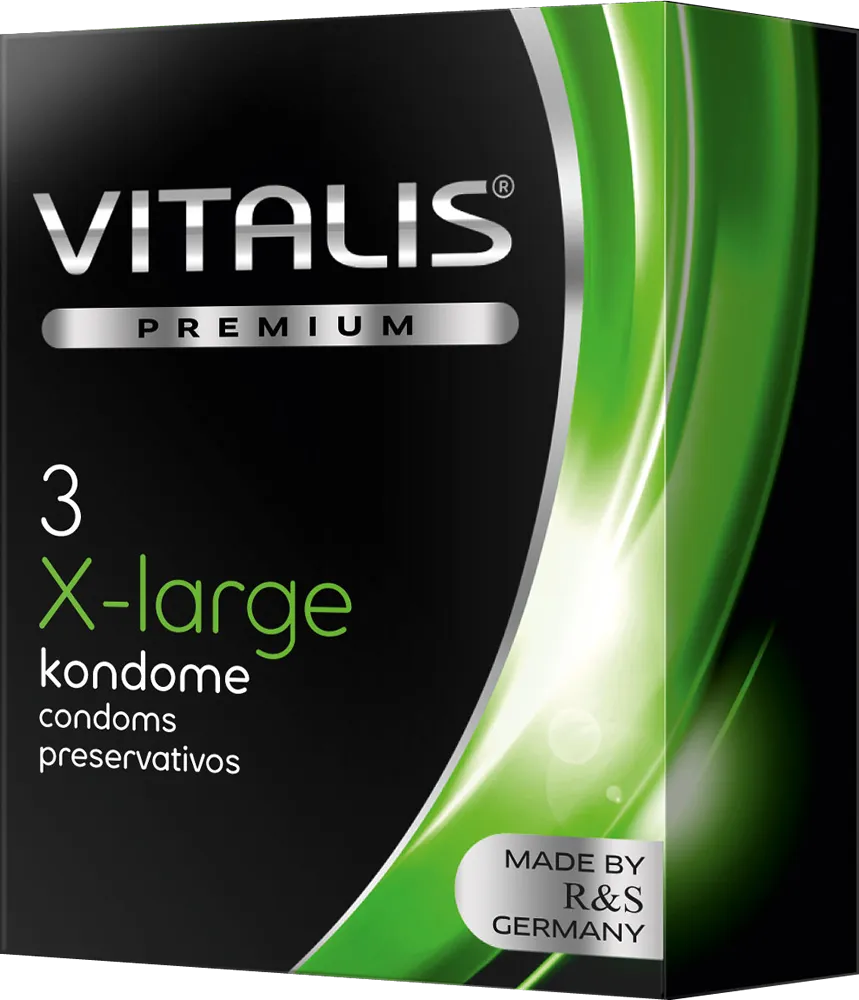 Vitalis X-Large preservativi extra large 57 mm lattice