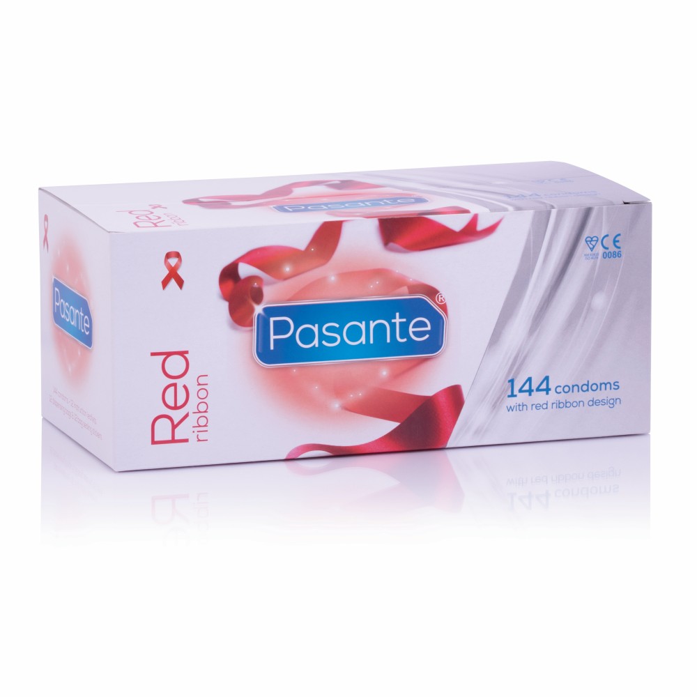 Pasante Red Ribbon preservativi 144 pezzi sensibilizzazione