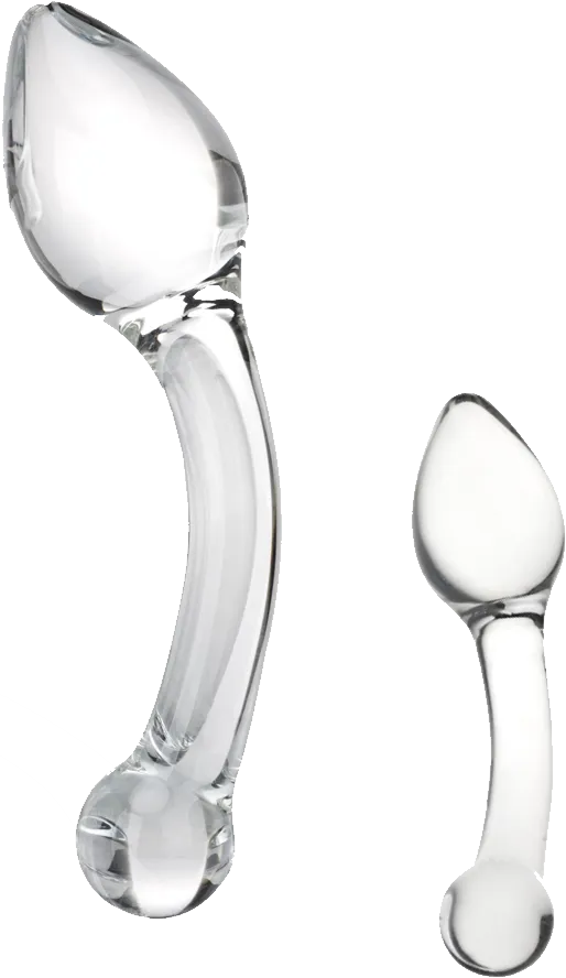 Glas Pure Indulgence plug anale in vetro trasparente