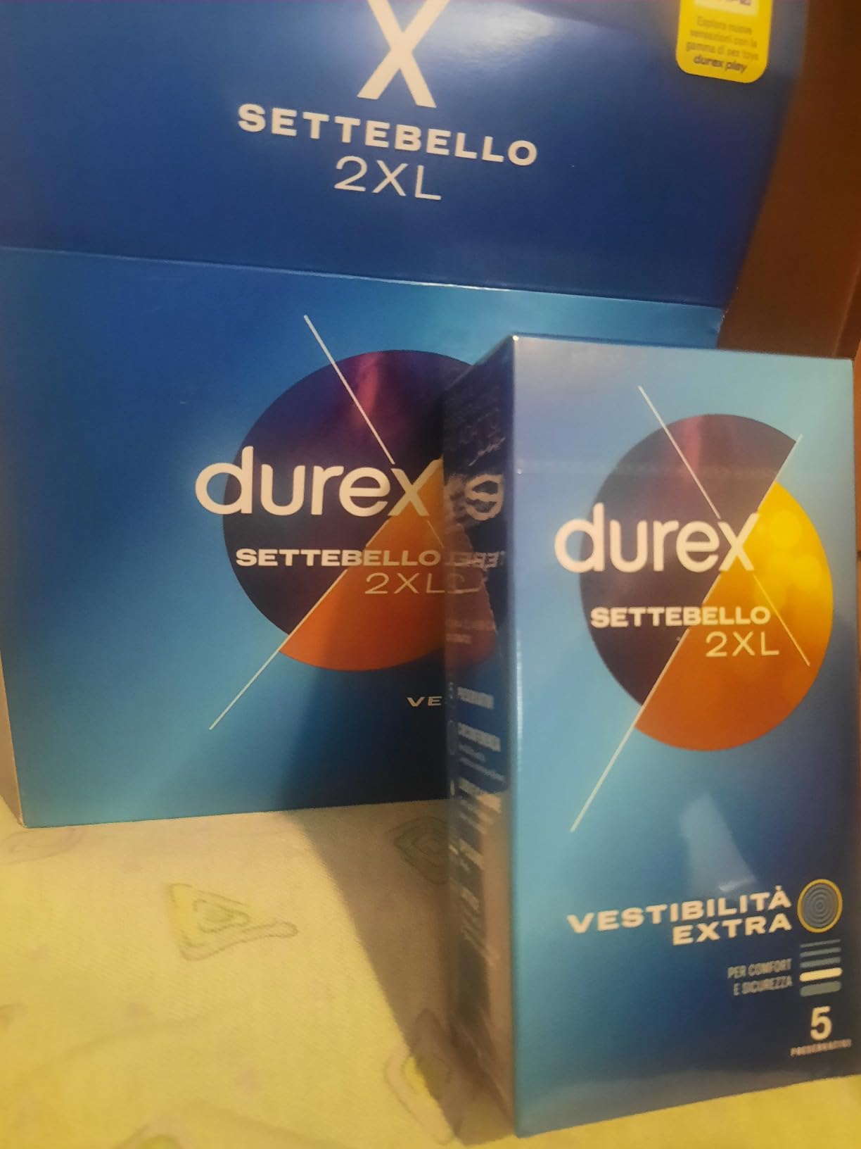 Durex Jeans 2XL preservativi XXL 60 mm 20 pezzi