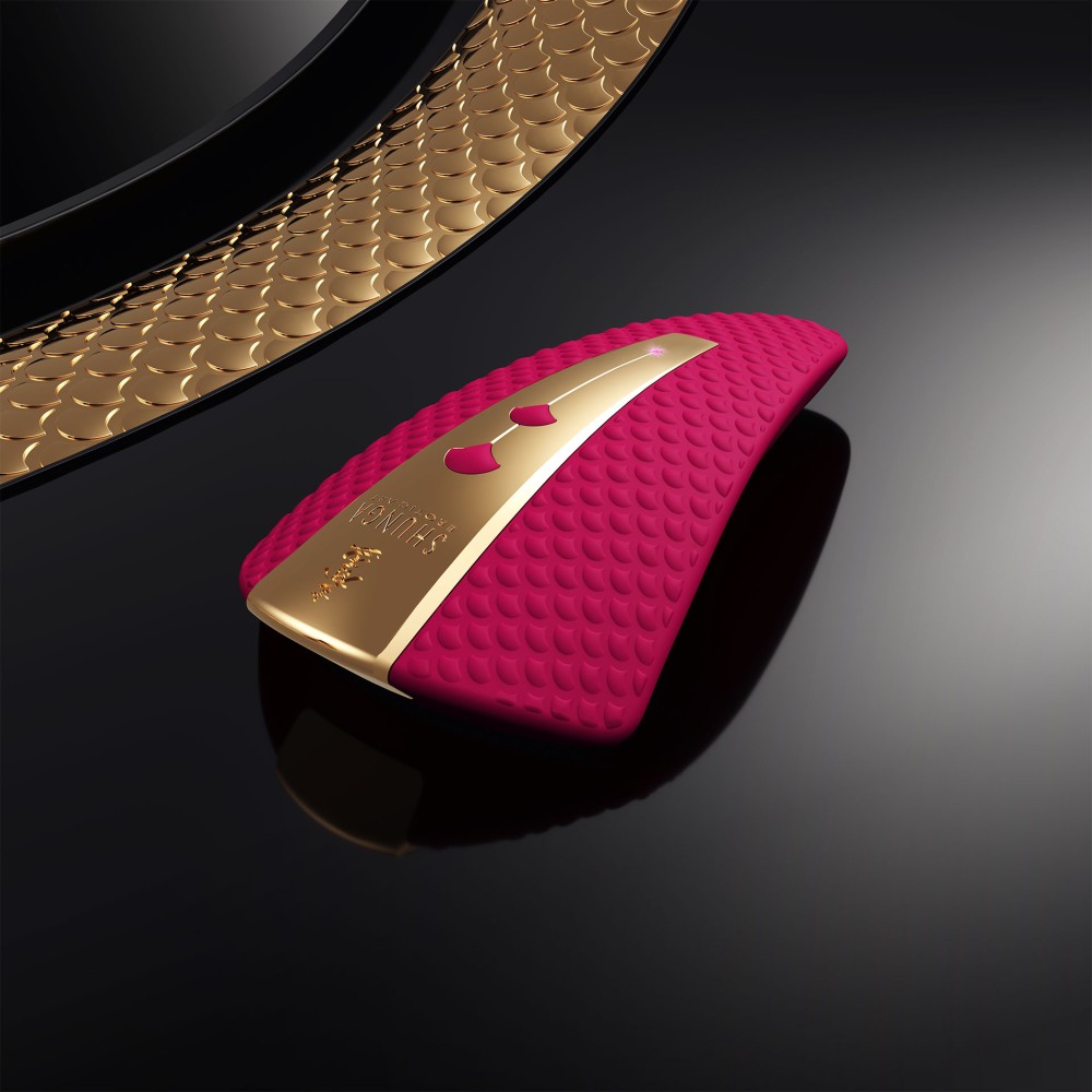 Shunga Obi stimolatore clitorideo magenta ricaricabile