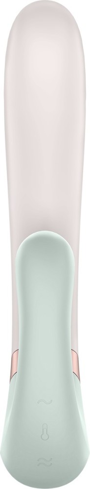 Satisfyer Heat Wave vibratore rabbit app riscaldante 39 gradi