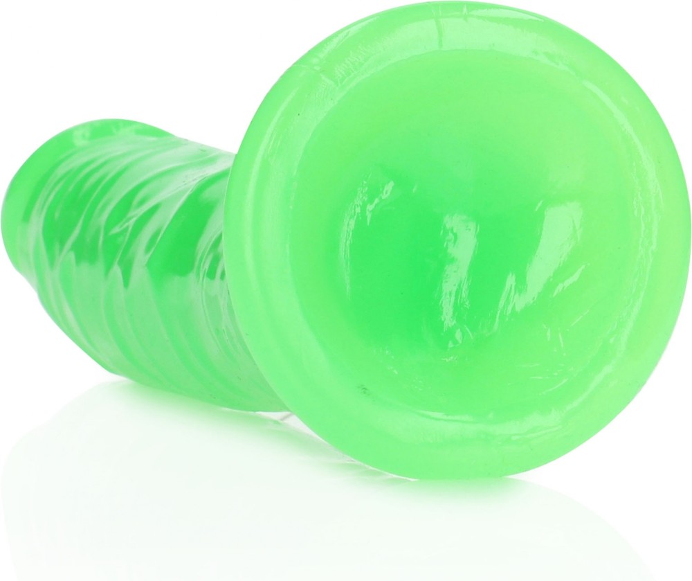 RealRock Slim 8 Dildo Fosforescente con Ventosa